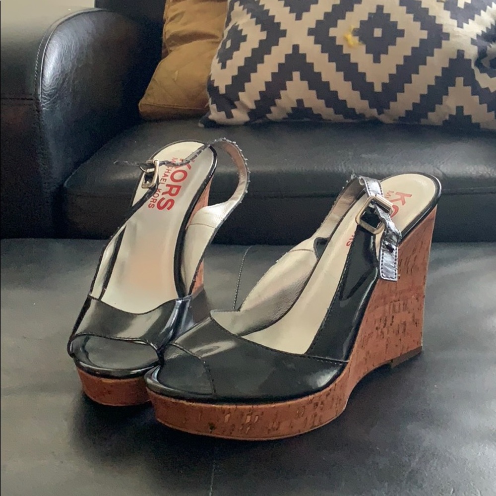 Michael Kors wedge sandals